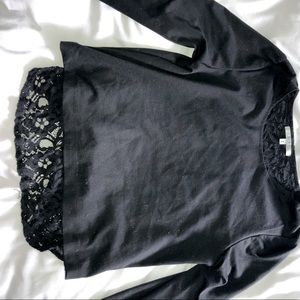 floral lace work shirt :) designer brand!
